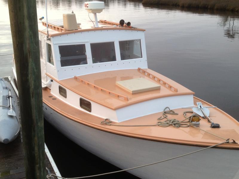 30' Ralph Stanley Downeast Lobster Yacht Picnic Boat 