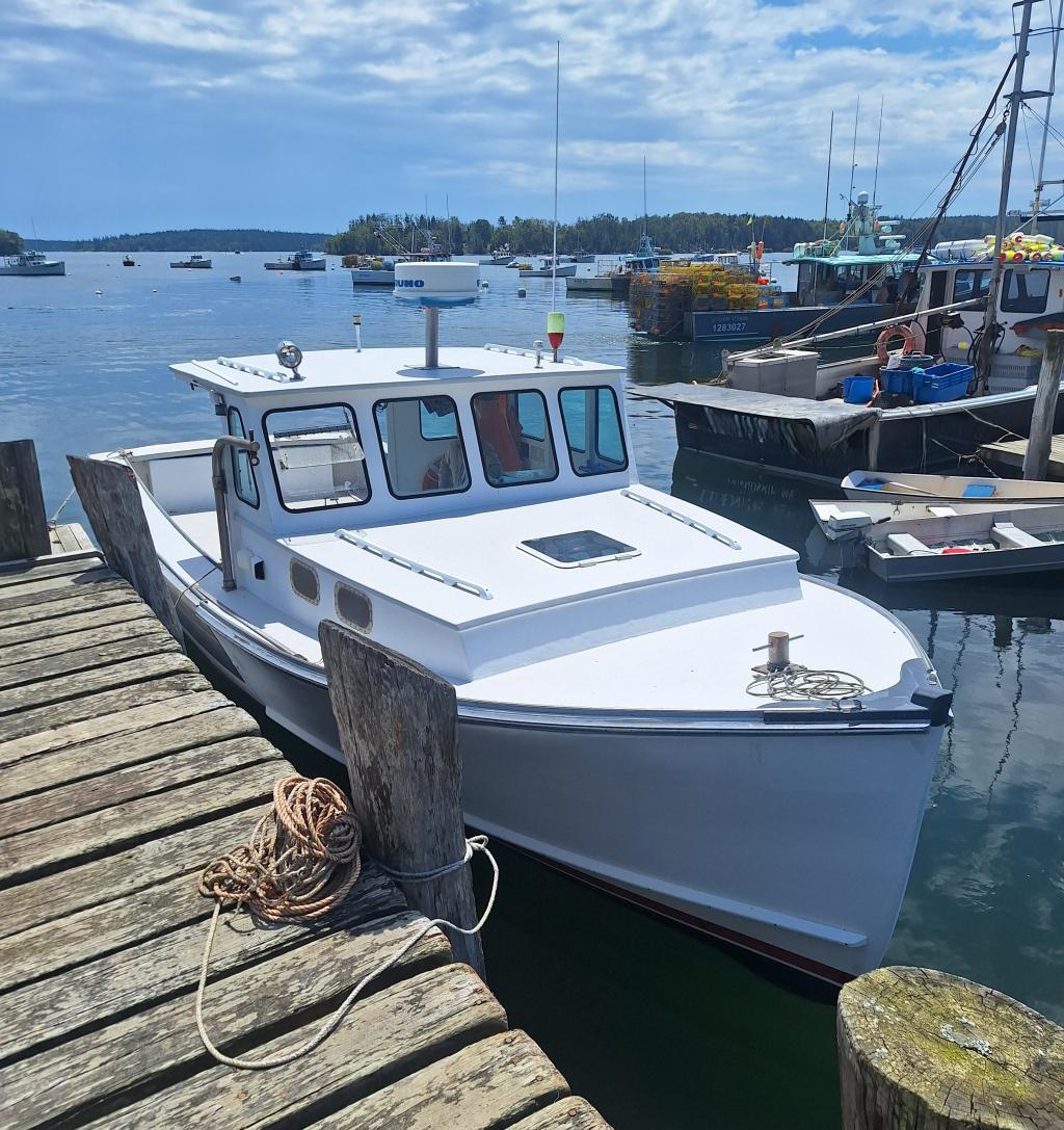 34' Wayne Beal 1995 Lobster Boat For Sale - Cummins 260 HP