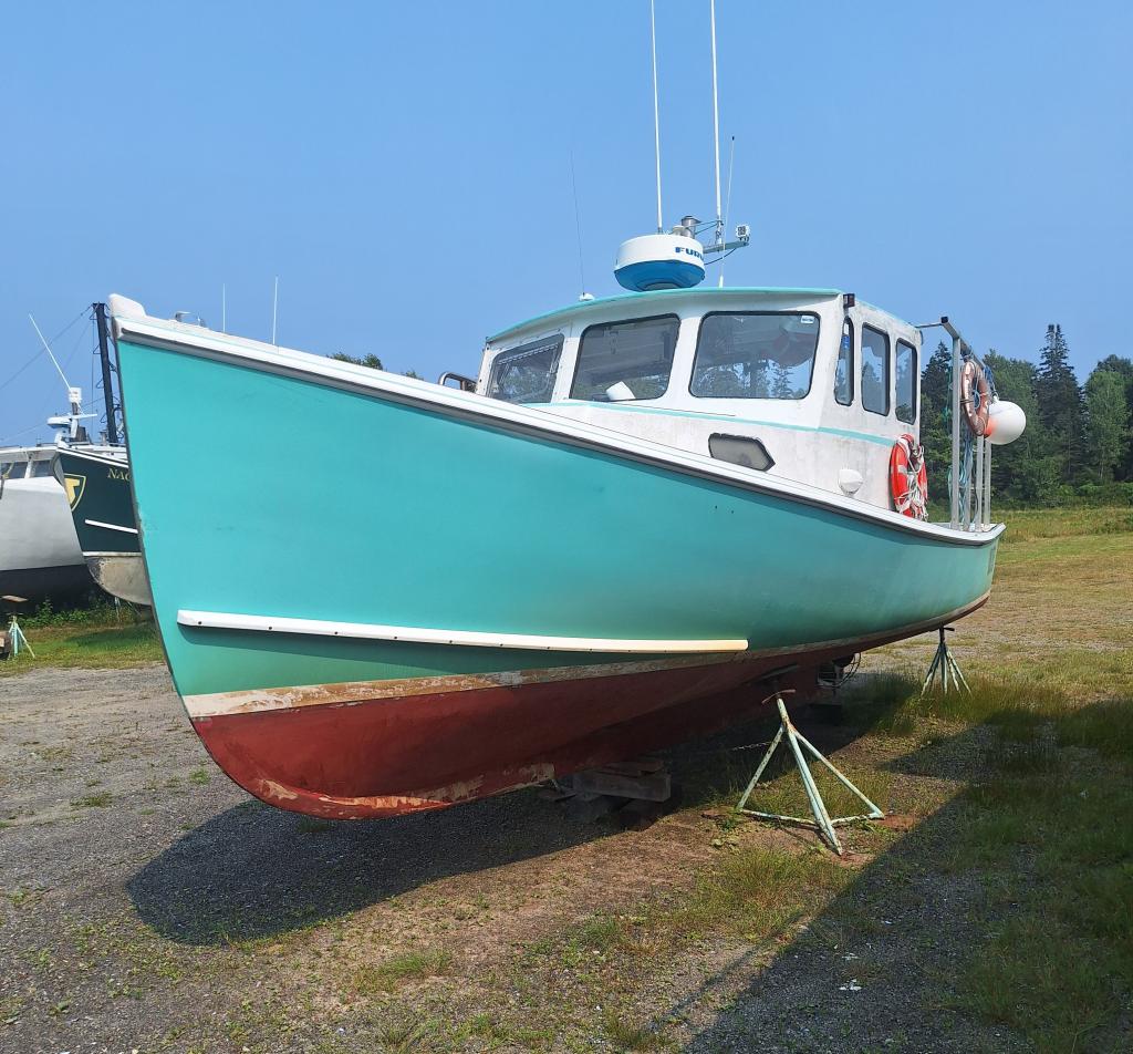 31' Jim Beal 1992 Lobster Boat For Sale - Cummins 270 HP
