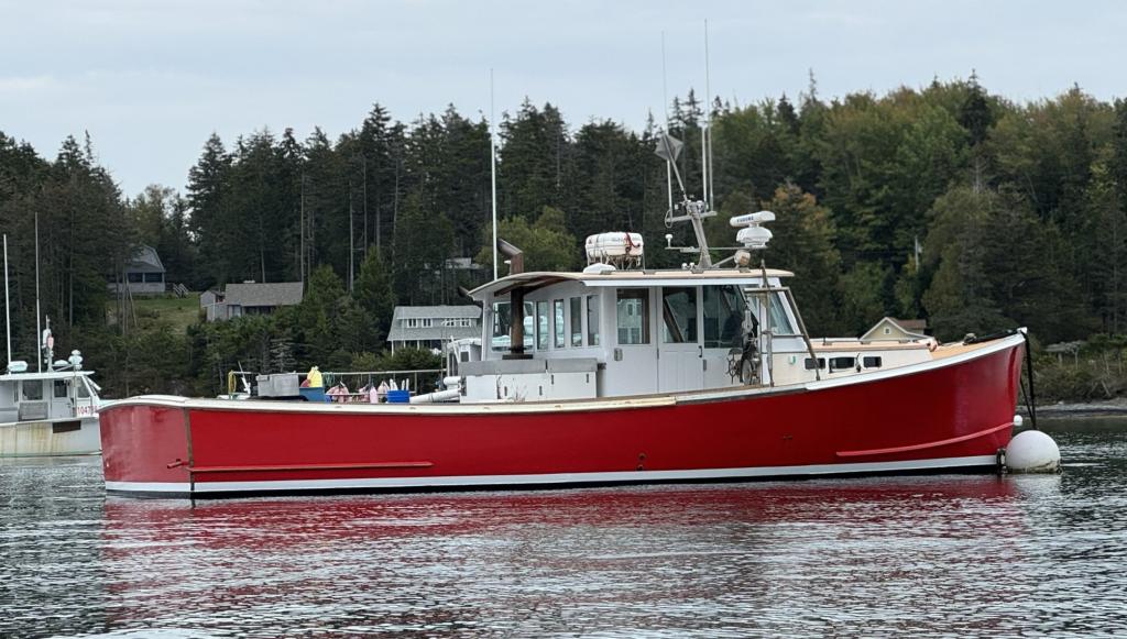 42' Peter Kass John's Bay 2000 Lobster Boat For Sale - Volvo 650 HP