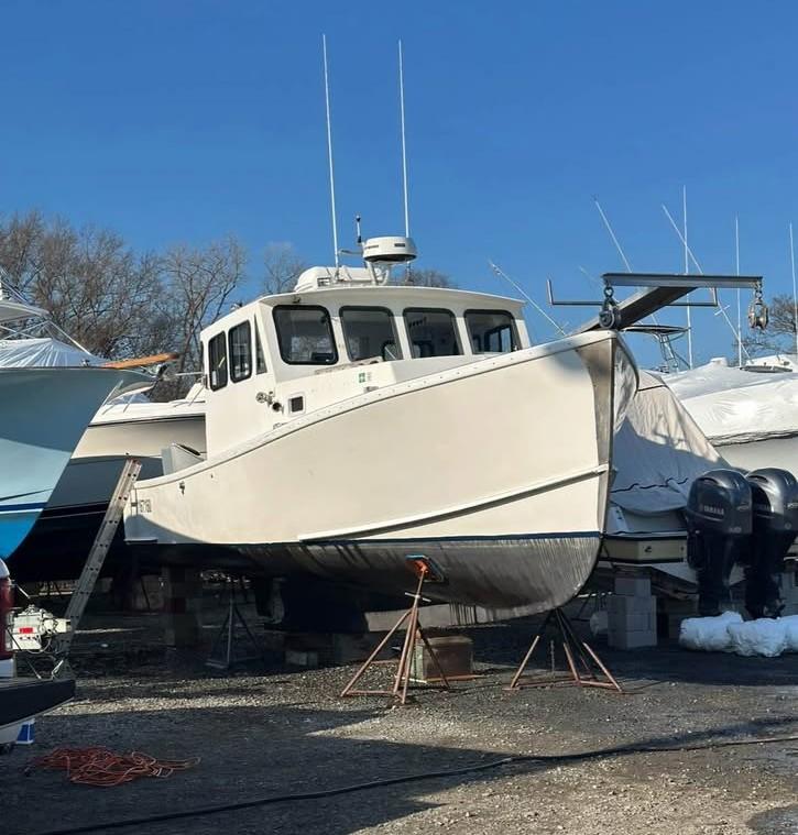32' H&H 2002 Lobster Boat For Sale - Yanmar 370 HP
