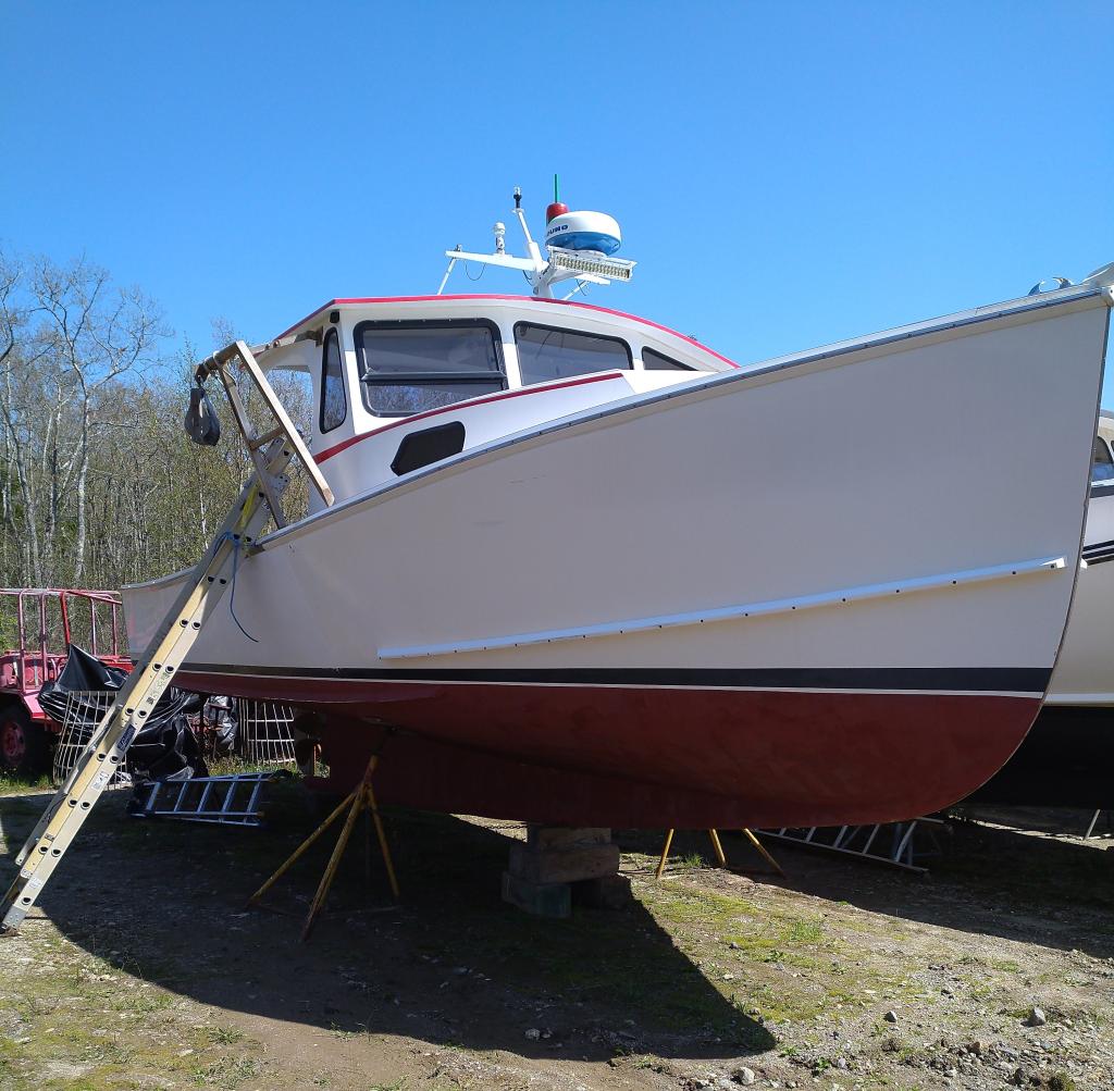 33' Crowley Beal Lobster Boat 2002 For Sale - John Deere 250 HP