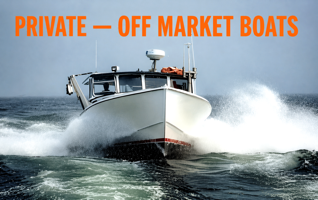 Private Offerings | Off Market Lobster Boats & Tuna Sportfish
