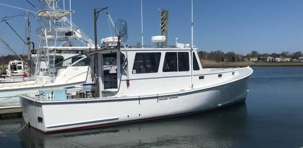 38' Holland Tuna Fishing Charter Boat 1990 For Sale - CAT 435 HP