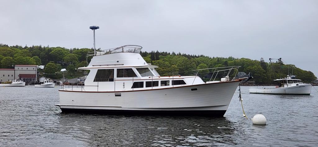 37' Roughwater Flybridge PilothouseTrawler for Sale in Maine