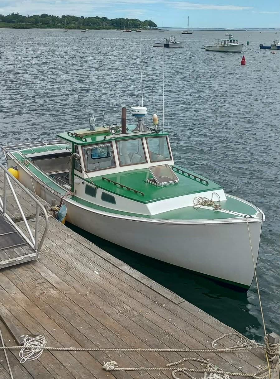 32' Holland Lobster Boat 1986 For Sale - John Deere 140 HP