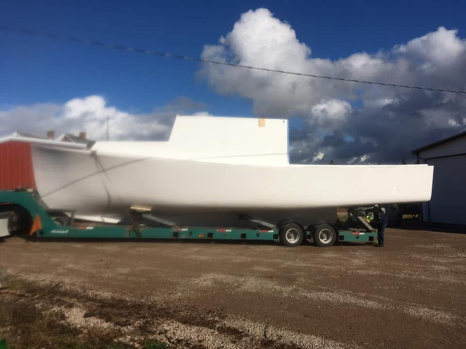 42' RP Willis Beal Downeast Lobster Tuna Bare Hull 2023 For Sale