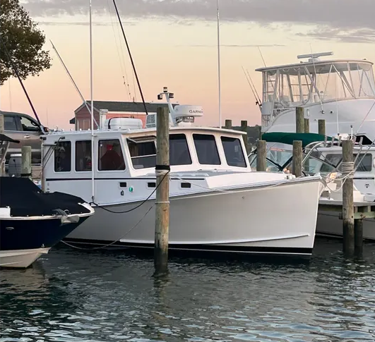 36' Wayne Beal Downeast Tuna Sportfish 2008 For Sale - CAT 565 HP
