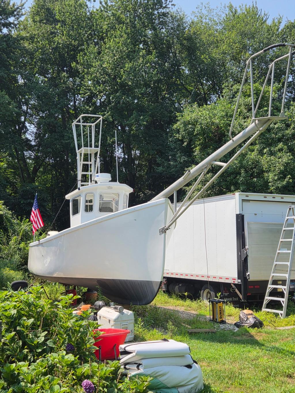 30' Repco 1979 Pilothouse Boat For Sale - Suzuki 300 HP