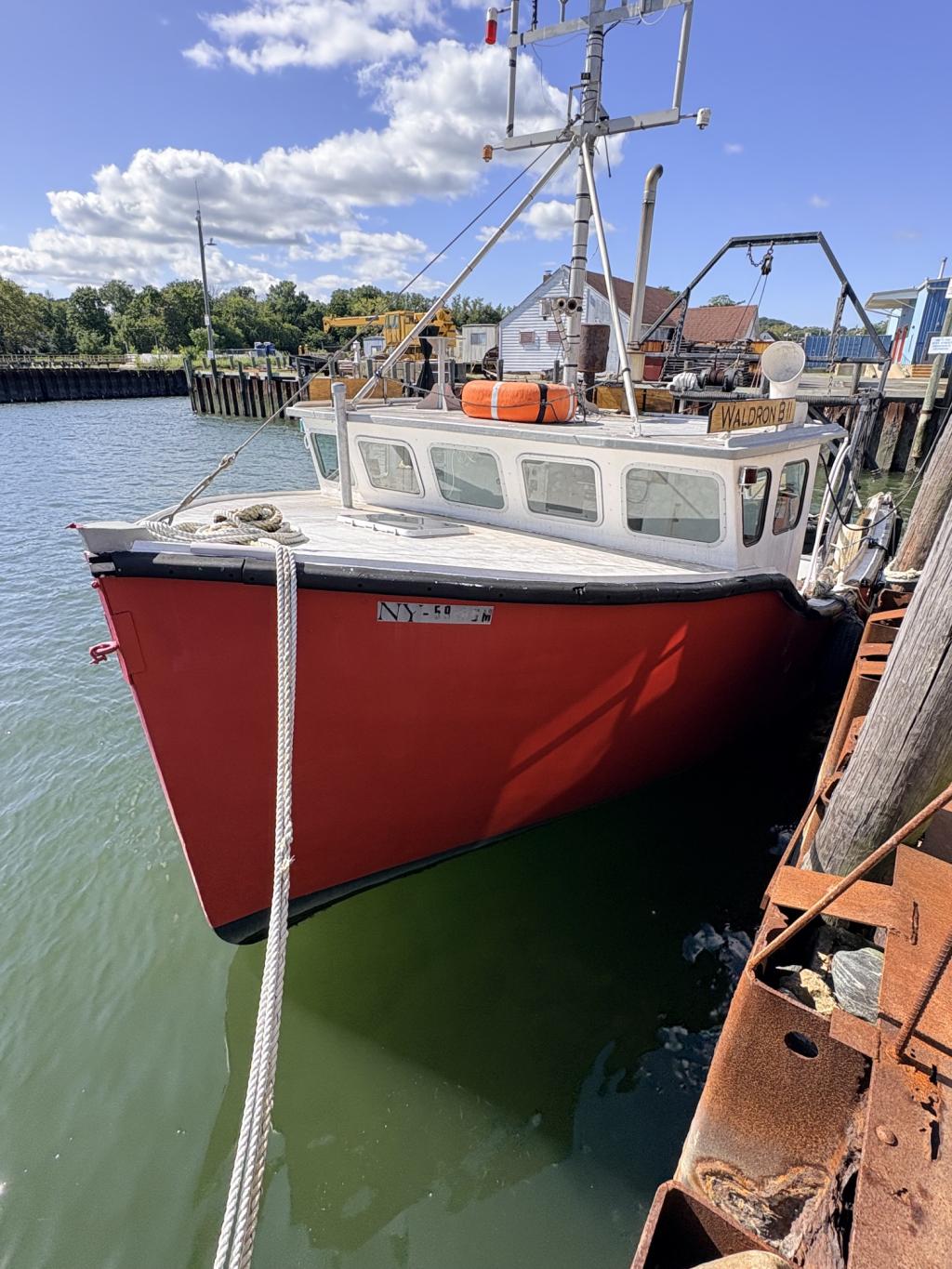 40' Wedgeport Novi Clammer Scallop Boat 1996 For Sale - Cummins 350 HP