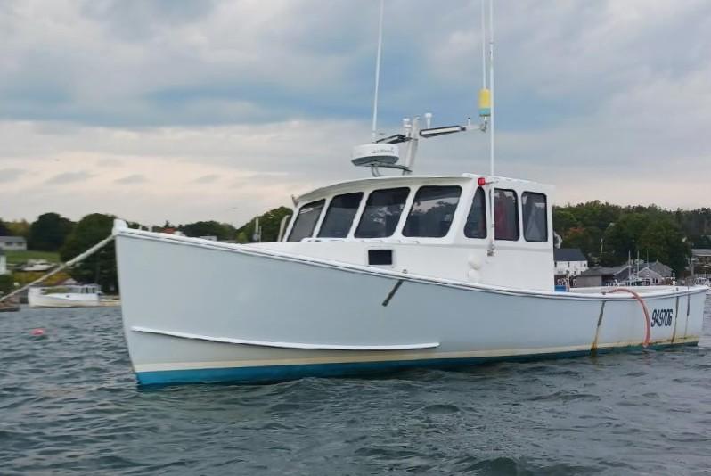 34' Southshore Lobster Boat 1989 For Sale - Cummins 315 HP